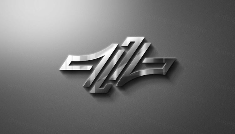 三维立体金属字体特效文本可编辑PSD样机模板素材 3d editable text effect