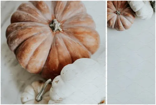 南瓜与厨房配料素材背景样机 Pumpkin Spice Stock Photo Bundle