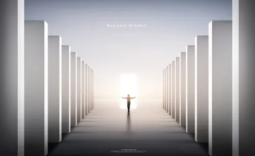 地产广告的商业图形海报模板设计