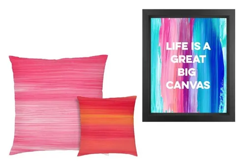 手绘水彩条纹纹理包 Mega Paint Streak Te