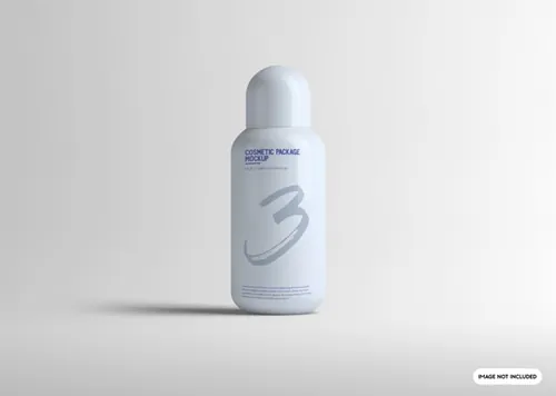 化妆品洗漱用品包装设计提案样机PSD模板 Cosmetic package mockup