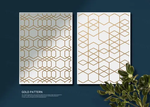 美丽的云彩肌理线条海报设计模版