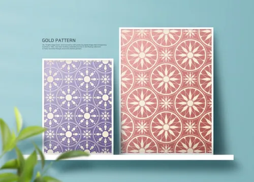 装饰画美丽的云彩肌理线条海报设计模版