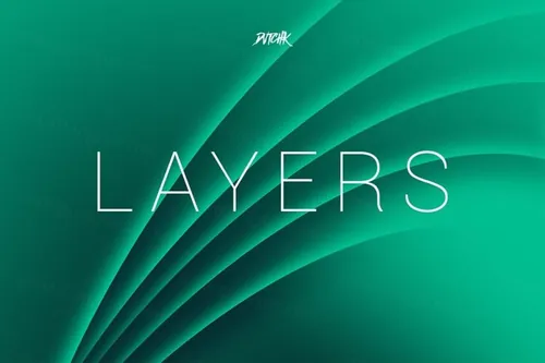 20个时尚多用途的波浪曲线纹理设计背景素材layers-wa