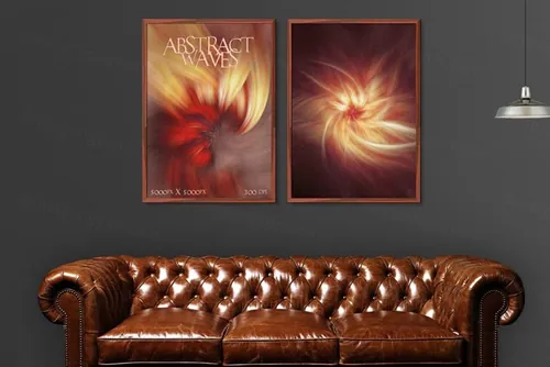 抽象的特效背景纹理素材 Abstract Waves