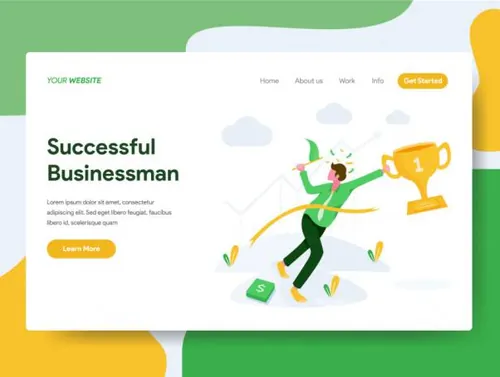 数据分析商业插画Data Analytics Illustration