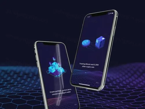 区块链加密货币服务APP UI下载（Sketch）