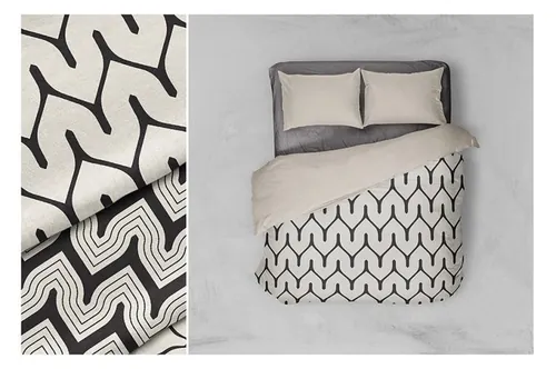 无缝几何背景纹理素材 Petalled Patterns B