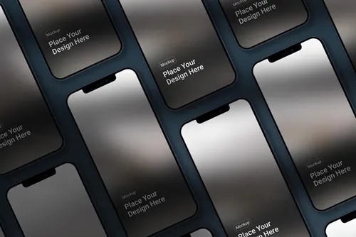 高质量苹果iPhone手机APP UI设计界面展示样机PSD