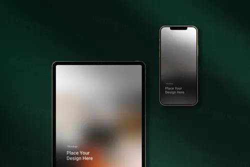 高质量苹果iPhone平板手机APP UI设计界面展示样机P