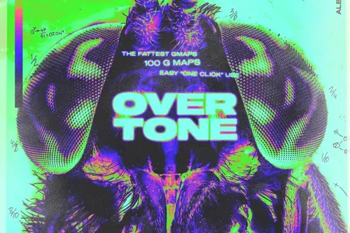 潮流酸性艺术炫彩抽象渐变映射图片效果PS色板预设设计素材 A