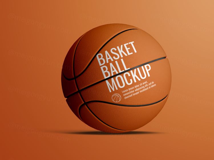 足球篮球球身广告设计提案样机PSD模板 Balls mockup