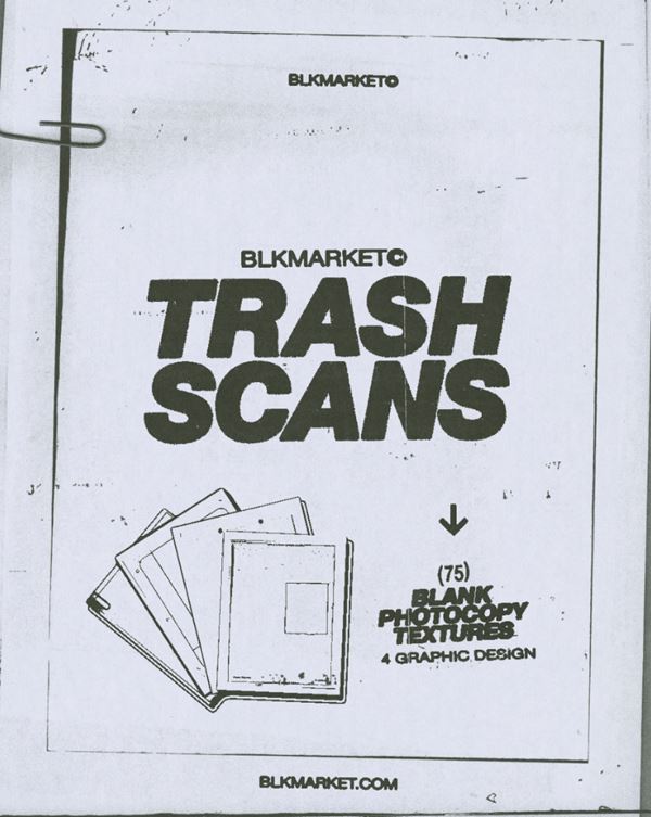 高质量复古仿旧做旧空白打印机A4纸标签纸信纸影印效果纹理素材