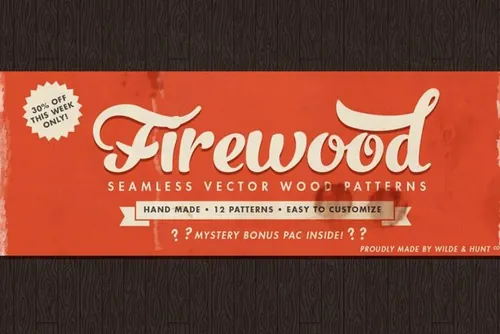 矢量的木质纹理素材 Vector Wood Patterns