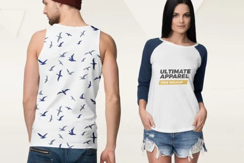 服饰T恤背心吊牌贴图展示样机模版 Ultimate Apparel Mockup