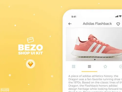 在线购物APP高级程序UI工具包 BEZO Shop UI Kit