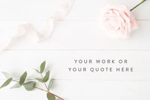 时尚的花卉玫瑰照片 Styled stock photography