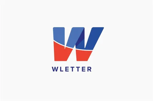 创意字母W标志Logo设计模板 W-Letter-Logo-Template
