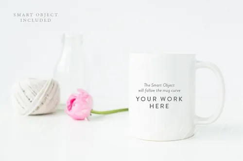 时尚的MUG样机PSD Styled MUG mock up