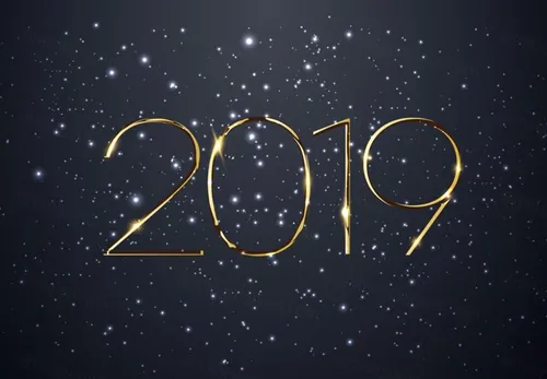 2019黄金金属3D立体字特效矢量模版设计素材