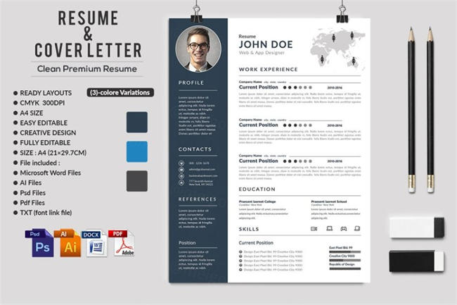 简单的简历模板 Resume