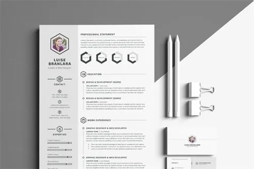 极简主义简历模版 Minimal Resume CV