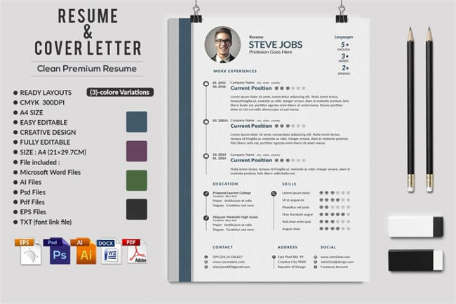 高端简历模版 Resume