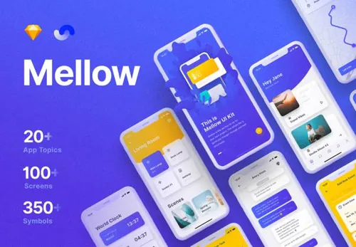 iOS用户界面工具包Mellow iOS UI Kit