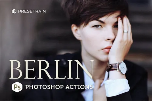 城市照片PS动作 Berlin Urban Actions for P
