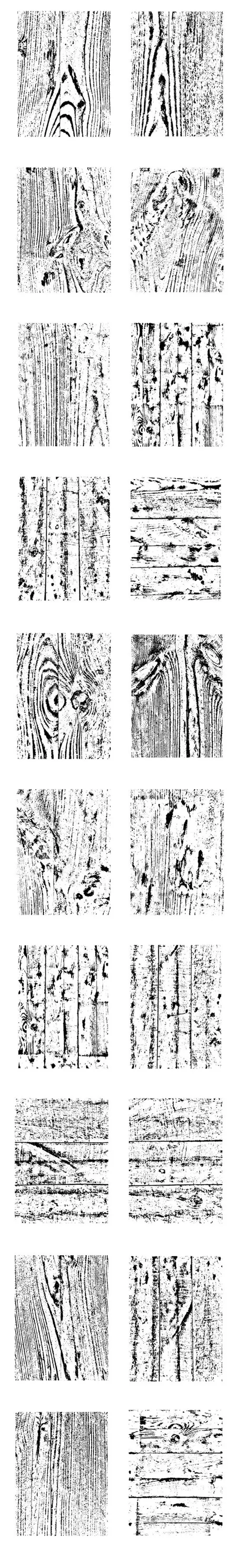 20个超级逼真的矢量木纹纹理背景20 Free Vector Pallet Wood Textures