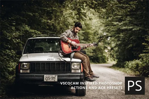 经典的PS照片动作 VSCOcam Photoshop Actions