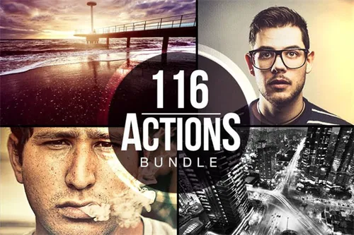 116个经典的PS动作特效 116 Actions Bundle