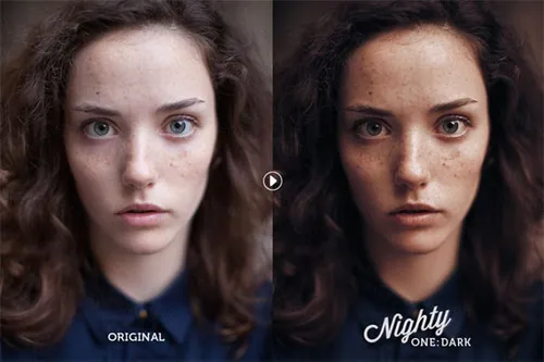 朦胧的艺术的Photoshop动作 Nighty Artistic P