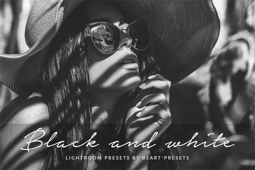 高端杂志黑白特效照片PS动作 White actions for Ph