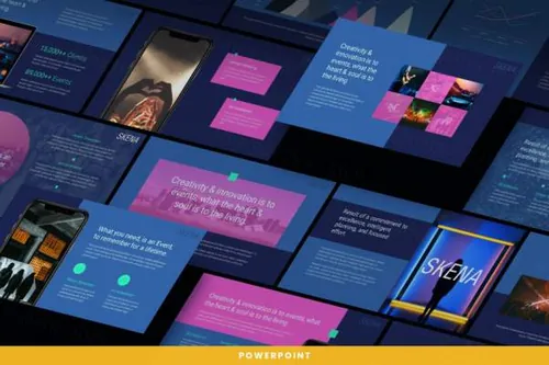 年度工作汇报PPT模板下载（PPTX）