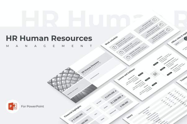 人力资源适用的PPT模板（PPTX）