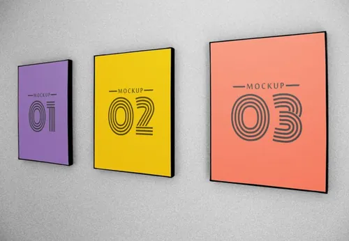 Sign Mockup 海报贴图展示模板