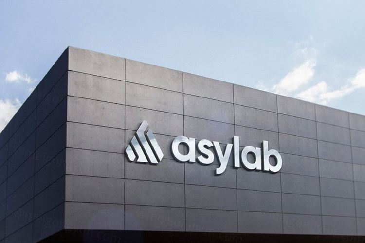 企业形象墙商场墙面3D金属立体商标LOGO展示设计提案样机模