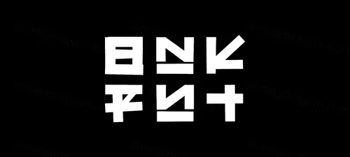 Bankay Street Style Font 日本街头书法艺术字体