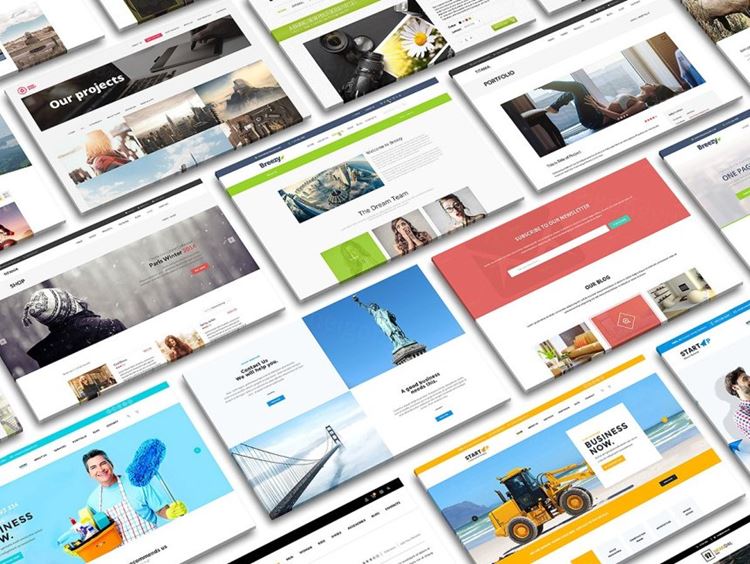 透视桌面屏幕展示模型 Perspective Desktop Screen Mock-up 3