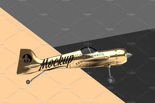 金色航空飞机设计模型