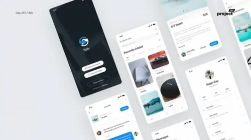 C2C 电商销售平台APP程序界面 Buy/Sell – Marketplace