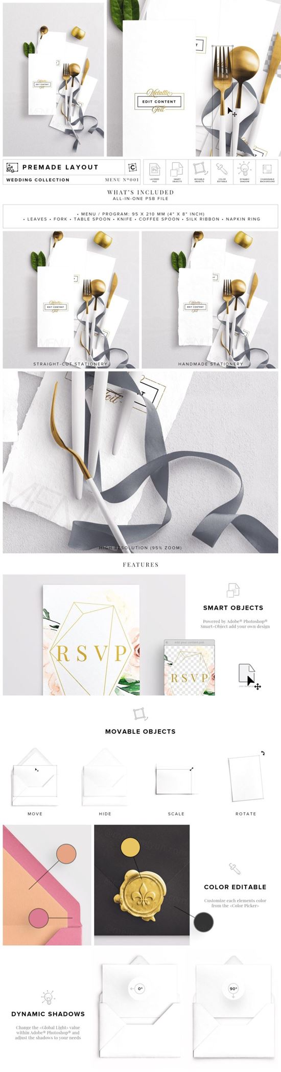 西式餐厅品牌设计样机模板 Menu rogram Mockup