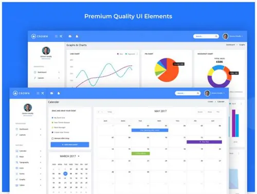 管理仪表板用户界面工具包Admin Dashboard UI Kit