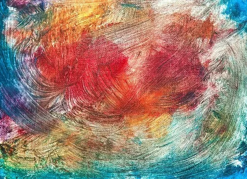 Abstract background , oil paint