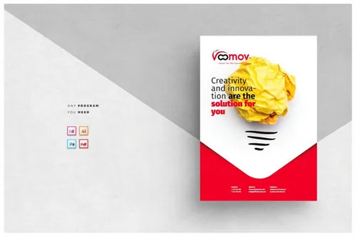 企业介绍宣传画册杂志模板 Brochure