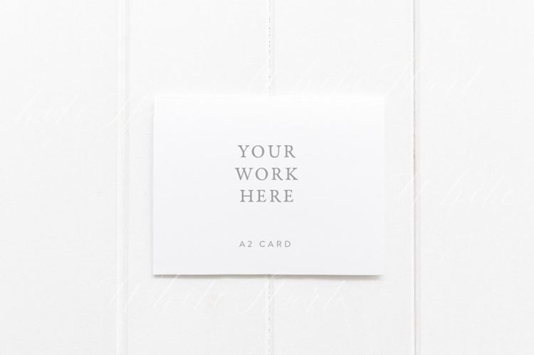 极简A2规格卡片样机Minimal-A2-card-mock-up-PSD-JPG