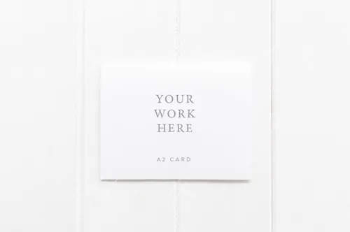 极简A2规格卡片样机Minimal-A2-card-mock-up-PSD-JPG