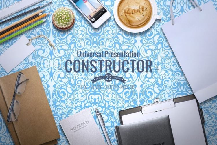 办公场景桌面场景样机模板Universal-Constructor