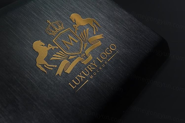 奢华Logo标志样机模板Luxury-Logo-Mockup-V1